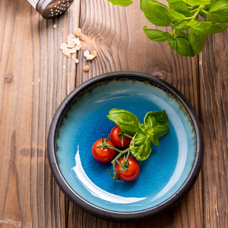 FINE DINE Gili lėkštė Lazur, mėlyna, ø203 mm, 2 vnt. 772904 | E-gastro