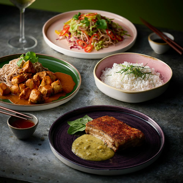 FINE DINE Lėkštė aukštu krašteliu Petal Pink, rožinė, ø200 mm, 6 vnt. SPPSWOB11 | E-gastro