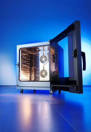 HENDI Konvekcinė garinė krosnis 6x GN 1/1, elektrinė, elektromechaninis valdymas, 730x784x(H)850mm