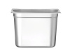 HENDI Konteineris GN 1/4, Budget Line, 5.5L, nerūdijantis plienas, 265x162x(H)200mm 800553 | E-gastro