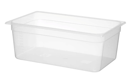 HENDI GN 1/1 konteineris, polipropilenas, 28L, 530x325x(H)200mm 880005 | E-gastro