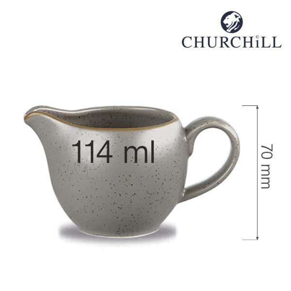 FINE DINE Ąsotėlis Peppercorn, pilka, 114 ml, 4 vnt. SPGSSJ41 | E-gastro