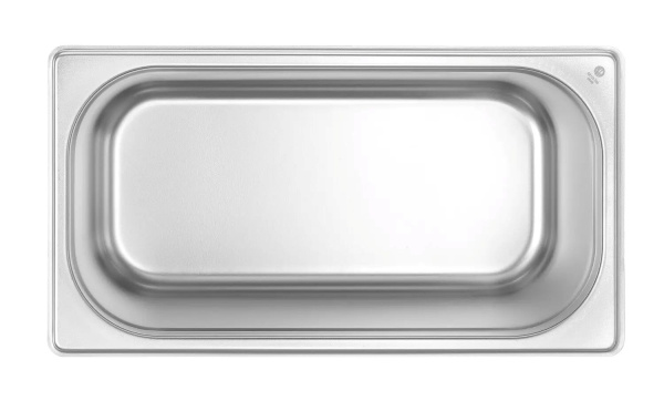 HENDI Konteineris GN 1/3, Budget Line, 7,8L, nerūdijantis plienas, 325x176x(H)200mm 800454 | E-gastro