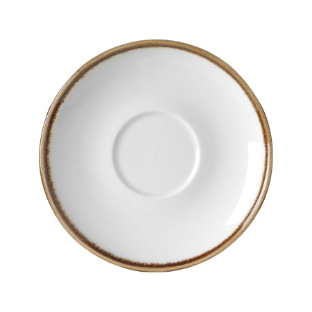 FINE DINE Kavos puodelio lėkštė Vanilla, kreminė, ø120 mm, 6 vnt. 789339 | E-gastro