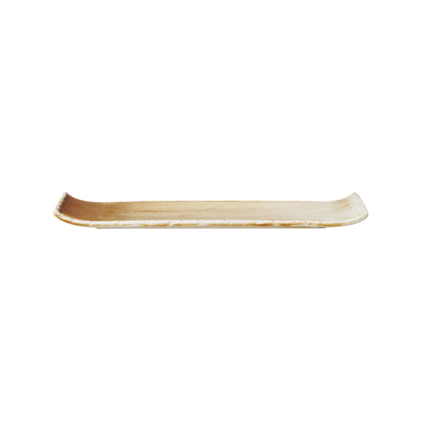 FINE DINE Stačiakampė lėkštė Constancy, ruda, 340x150 mm, 3 vnt. 767535 | E-gastro