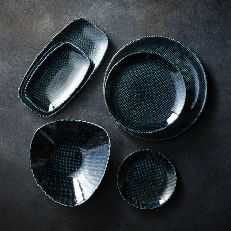 FINE DINE Lėkštė Astro, mėlyna, ø290 mm, 12 vnt. ATBLEV111 | E-gastro