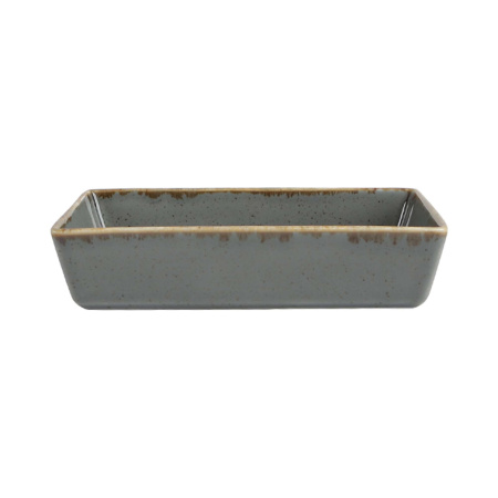 FINE DINE Serviravimo indas Stone, tamsiai pilkas, 160x110mm, 6 vnt. 04ALM002478 | E-gastro