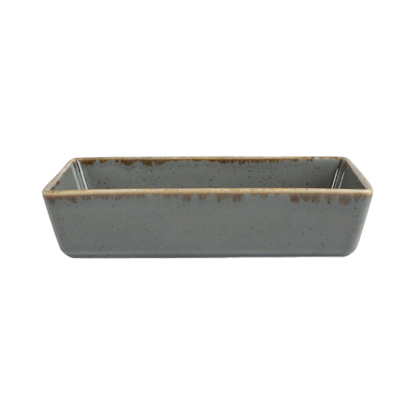 FINE DINE Serviravimo indas Stone, tamsiai pilkas, 160x110mm, 6 vnt. 04ALM002478 | E-gastro