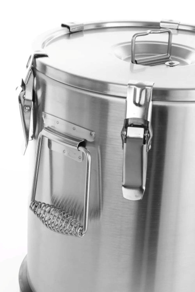 HENDI Izoliuotas termo konteineris maisto transportavimui, 10 l ø330x(H)220mm 710104 | E-gastro