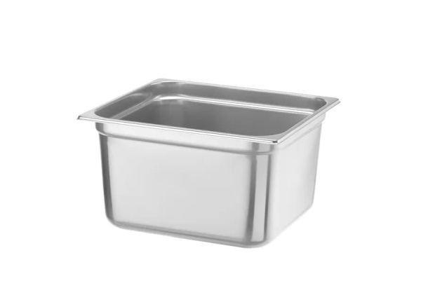 HENDI Konteineris GN 2/3, Profi Line, 18L, nerūdijantis plienas, 354x325x(H)200 mm 801307 | E-gastro