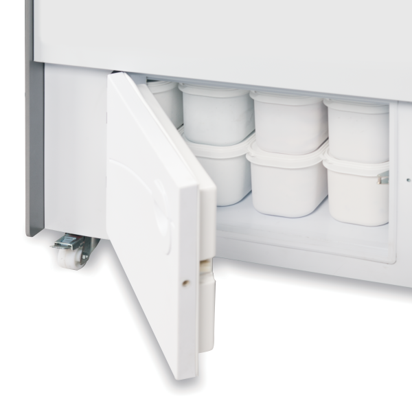 TEFCOLD Ventiliuojamas ledų vitrininis šaldiklis BERMUDA RV10 16197 | E-gastro