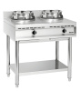 BARTSCHER Dujinė WOK virykle, dviejų kaitviečių, 2x11,5kW, Ø 290 mm, 900x600x960 mm 1052103 | E-gastro