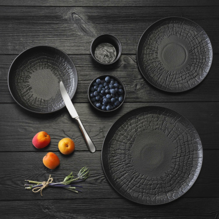 FINE DINE Dubuo Crust, juoda, ø210 mm, 3 vnt. 767375 | E-gastro
