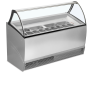 TEFCOLD Ventiliuojamas ledų vitrininis šaldiklis BERMUDA RV13 16199 | E-gastro