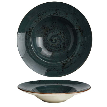 FINE DINE Makaronų lėkštė Arando, pilka, ø270 mm, 6 vnt. 778678 | E-gastro