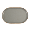 FINE DINE Ovali lėkštė Stone, tamsiai pilka, 320x200mm, 6 vnt. 04ALM002561 | E-gastro