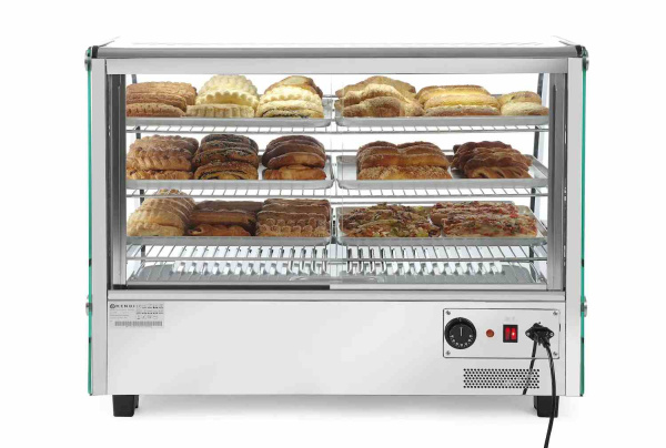 HENDI Stalinė šildymo vitrina, 160 litrų, 885x570x(H)680mm 233733 | E-gastro