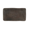 FINE DINE Stačiakampė lėkštė Ironstone, juoda, 150x280 mm, 6 vnt. 04SWA000025 | E-gastro