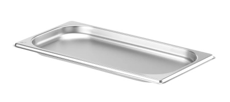 HENDI Konteineris GN 1/3, Budget Line, 0,8L, nerūdijantis plienas, 325x176x(H)20mm 800409 | E-gastro