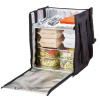 CAMBRO Termoizoliacinė kuprinė su pertvara, Juoda, 355x280x(H)430mm GBBP111417110 | E-gastro