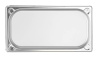 HENDI Konteineris GN 1/3, Kitchen Line, 0,6L, nerūdijantis plienas, 325x176x(H)20 mm 806401 | E-gastro