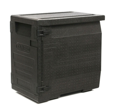CAMBRO Termokonteineris Cam GoBox, pakrovimas iš priekio, GN 1/1, 86L, Juodas, 640x440x(H)625mm EPP400110 | E-gastro