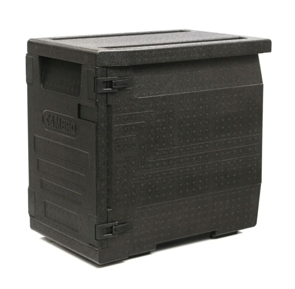 CAMBRO Termokonteineris Cam GoBox, pakrovimas iš priekio, GN 1/1, 86L, Juodas, 640x440x(H)625mm EPP400110 | E-gastro