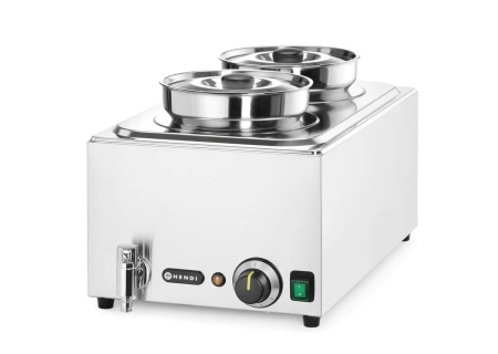 HENDI Rinkinys: marmitas RANGER + 2x 4L konteineriai su dangčiu, GN 1/1, 604x332x(H)315mm 201473 | E-gastro