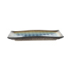 FINE DINE Stačiakampė lėkštė Lazur, mėlyna, 272x150mm, 3 vnt. 772867 | E-gastro