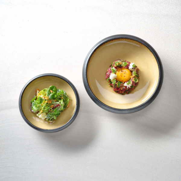 FINE DINE Dobuo Topaz, geltonas, ø225 mm, 2 vnt. 781807 | E-gastro
