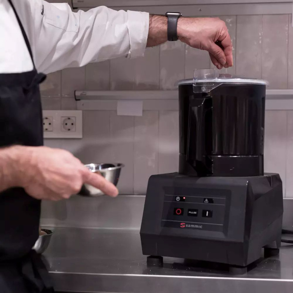 SAMMIC Pastovaus greičio kuteris K-41 Active, Juodas, 230V/800W