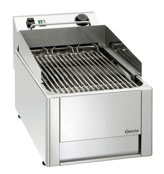 BARTSCHER Elektrinis grilis su vandens vonelės technologija, 330 mm, 400V/4,08 kW 370037 | E-gastro