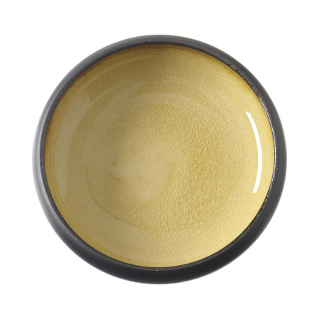 FINE DINE Gili lėkštė Topaz, geltona, ø152 mm, 3 vnt. 781821 | E-gastro