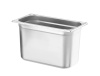 HENDI Konteineris GN 1/3, Kitchen Line, 7,8L, nerūdijantis plienas, 325x176x(H)200 mm 806456 | E-gastro
