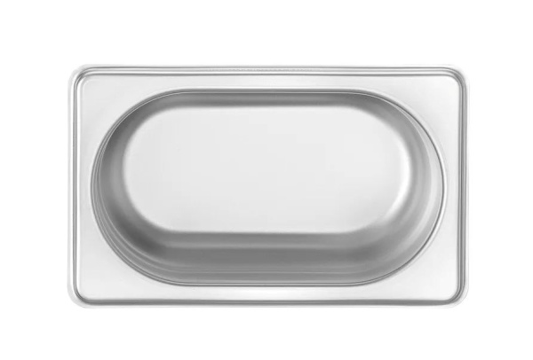 HENDI Konteineris GN 1/9, Profi Line, 0.6 L, nerūdijančio plieno, 176x108x(H)65 mm 801833 | E-gastro