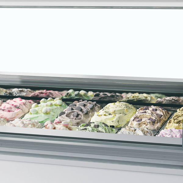 TEFCOLD Ventiliuojama ledų vitrina MILLENNIUM LX16 20331 | E-gastro
