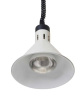 HENDI Aukštyn ir žemyn pakeliama šilumos lempa, kūginė,Balta, 230V/250W 273937 | E-gastro