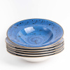 FINE DINE Makaronų lėkštė Iris, mėlyna, ø270 mm, 6 vnt. 778258 | E-gastro