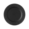 FINE DINE Lėkštė Crust, juoda, ø210 mm, 3 vnt. 767351 | E-gastro