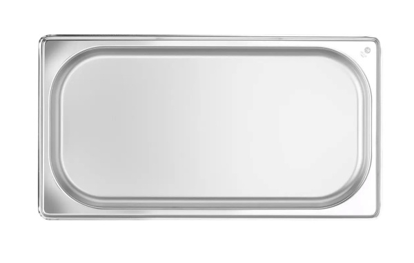 HENDI Konteineris GN 1/3, Budget Line, 0,8L, nerūdijantis plienas, 325x176x(H)20mm 800409 | E-gastro