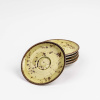 FINE DINE Cappuccino puodelio lėkštė Olive, žalia, ø160 mm, 6 vnt. 778098 | E-gastro
