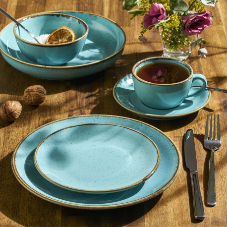 FINE DINE Trikampis dubuo Laguna, melsvas, ø220 mm, 2 vnt. 04ALM008498 | E-gastro