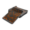 FINE DINE Serviravimo lėkštė Bloom, juoda, 215x180mm, 1 vnt. 779880 | E-gastro