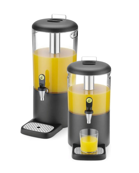 HENDI Sulčių dispenseris, UNIQ, designed by Robert Bronwasser, 8L, Juodas, 318x216x(H)532mm 425015 | E-gastro