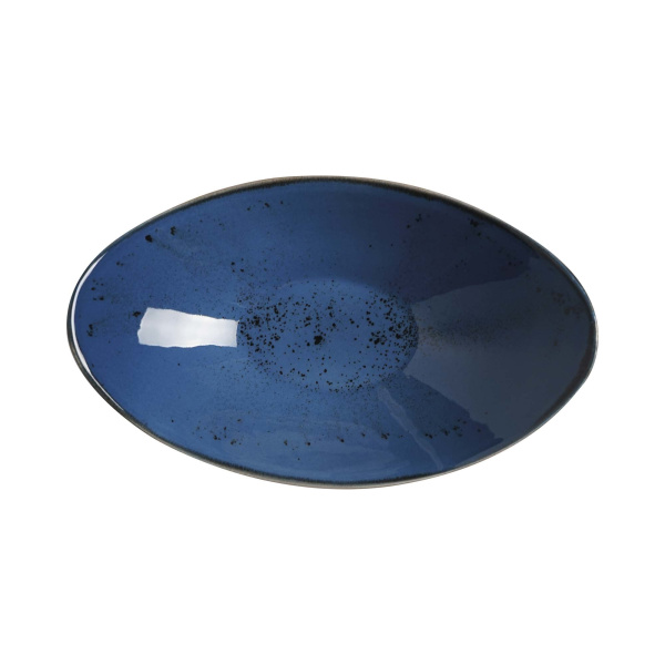 FINE DINE Ovalus dubuo Iris, mėlynas, 250x160mm, 6 vnt. 778227 | E-gastro