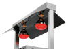 BARTSHER Infraraudonųjų spindulių maisto šildytuvas I2WL800, 740 mm, 230V/0,8kW 114272 | E-gastro