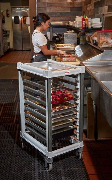 CAMBRO Transportavimo vežimėlis Camshelving,  9x GN1/1, 730x438x(H)102mm UGNPR11H9480 | E-gastro