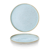 FINE DINE Lėkštė aukštu krašteliu Duck Egg Blue, melsva, ø210 mm, 6 vnt. SDESWP211 | E-gastro