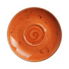 FINE DINE Cappuccino puodelio lėkštė, oranžinė, ø160 mm, 6 vnt. 778517 | E-gastro