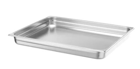 HENDI Konteineris GN 2/1, Profi Line, 19L, nerūdijantis plienas, 650x530x(H)65 mm 801130 | E-gastro
